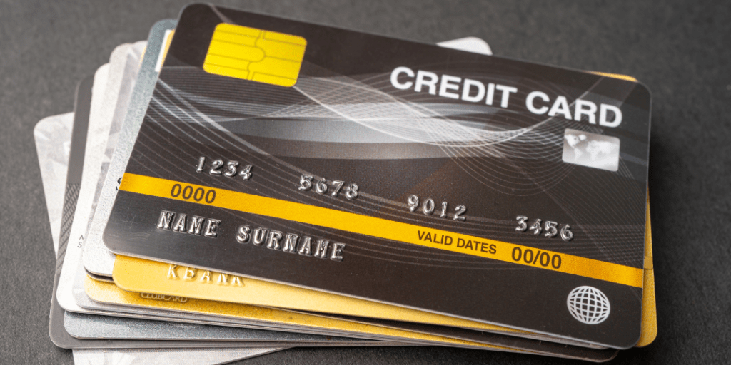 multiple credit cards