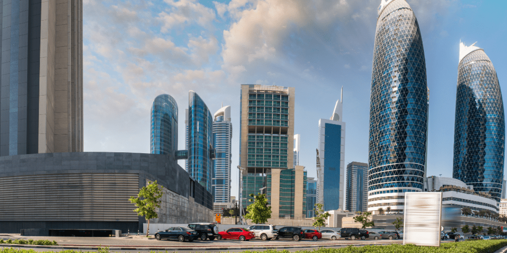 dubai skyline buildings