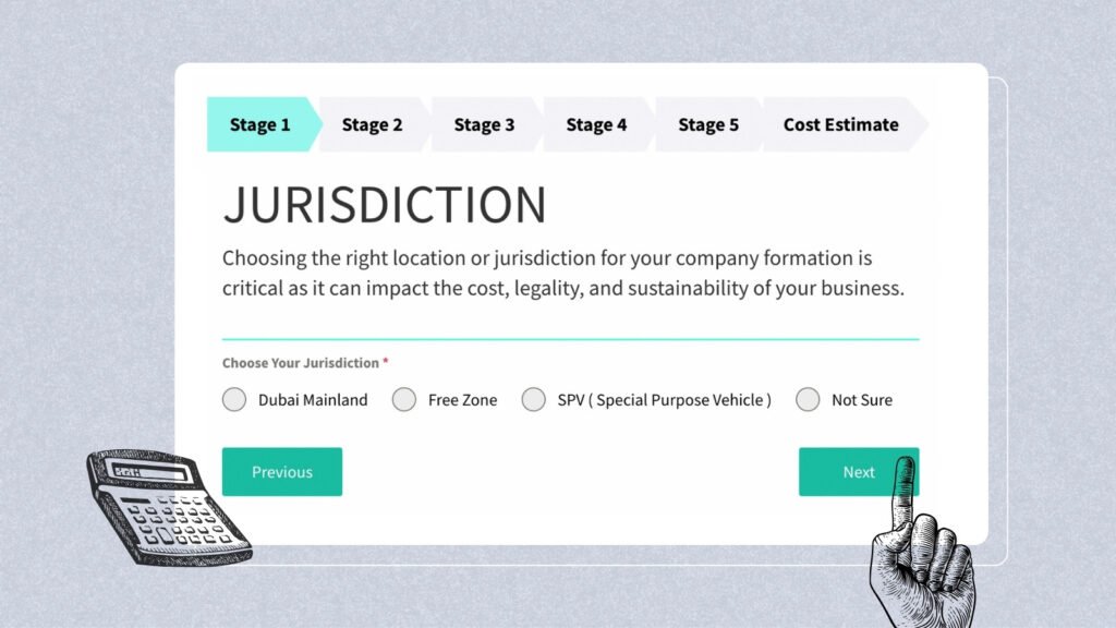 Image of EZ Cost Calculator with other illustrations